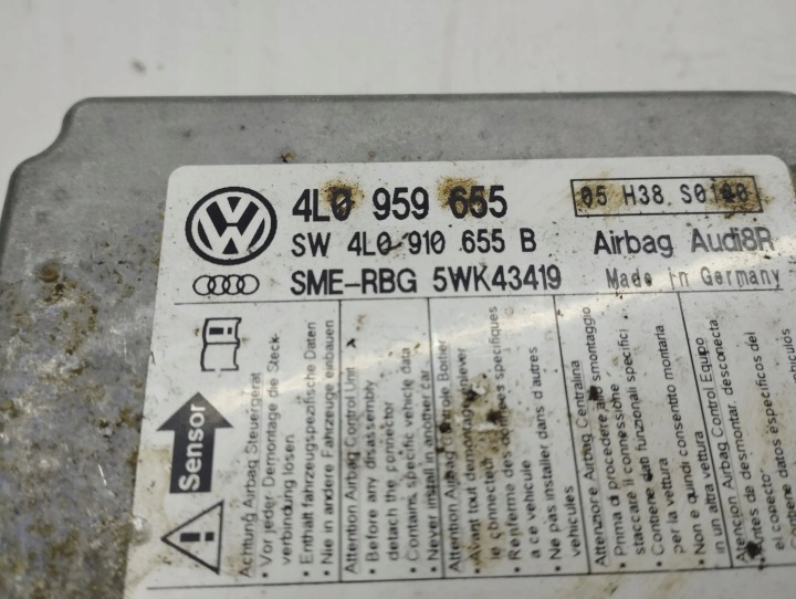 AUDI Q7 4L 2006 MODULES COUSSINS D'AIR