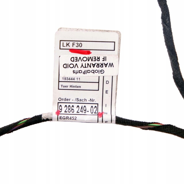 BMW F30 F31 FAISCEAU DE CÂBLES PORTES DROIT GAUCHE ARRIÈRE 9286249