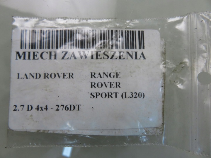 SOUFFLET LAND ROVER RANGE ROVER SPORT (L320) 22241480 RPD500910