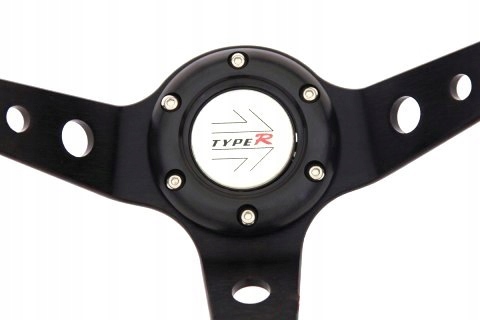 VOLANT SPORTIVE TUNING CUIR ÉCHANTILLON CARBONE DEDYKOWANA ADAPTATEUR MERCEDES