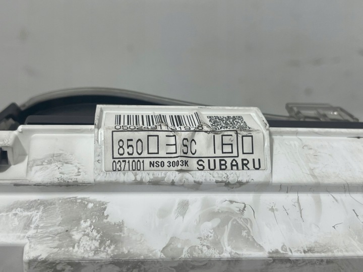 SUBARU FORESTER SH 2010 COMPTEUR COMPTEUR DE VITESSE