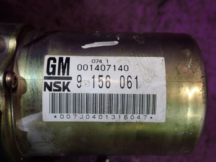 OPEL CORSA C 1,7 DTL 65KM Y17DTL SUPPORT ÉLECTRIQUE 9156061 09115125