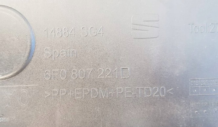 SEAT IBIZA V 6F0 17- PARE-CHOCS AVANT AVANT