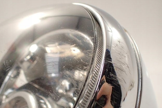 YAMAHA XV 1900 MIDNIGHT STAR 06-13 PHARE AVANT PROJECTEUR CHÂSSIS CHROME