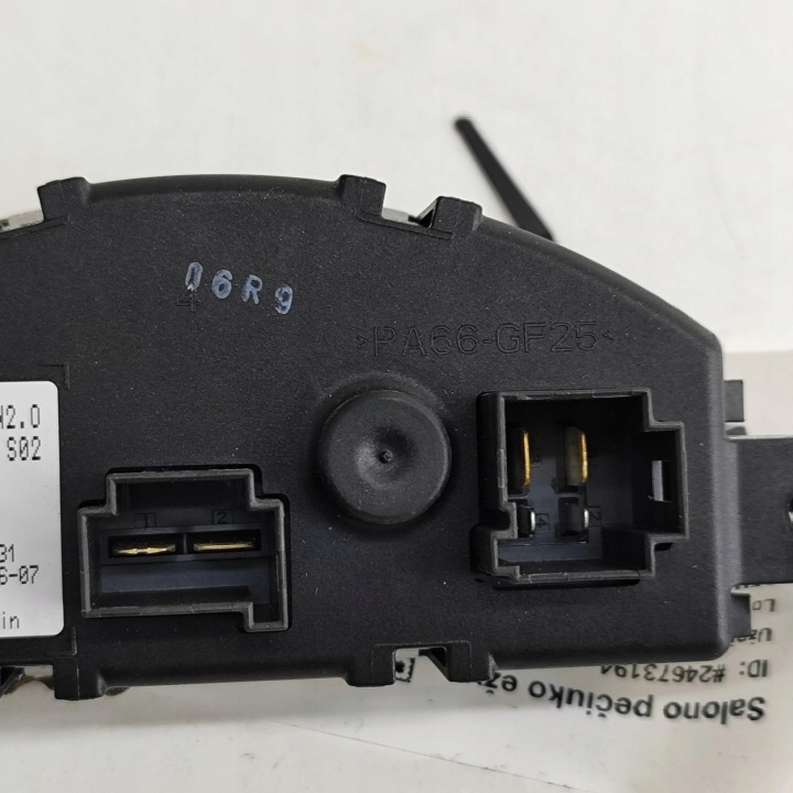 BMW I3 2014 RÉSISTANCE RÉSISTANCE VENTILATEURS CONDUIT D'AIR
