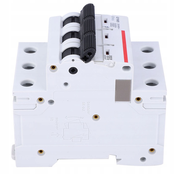 INTERRUPTEUR AUTOMATIQUE 3P GYM9 C65 63A