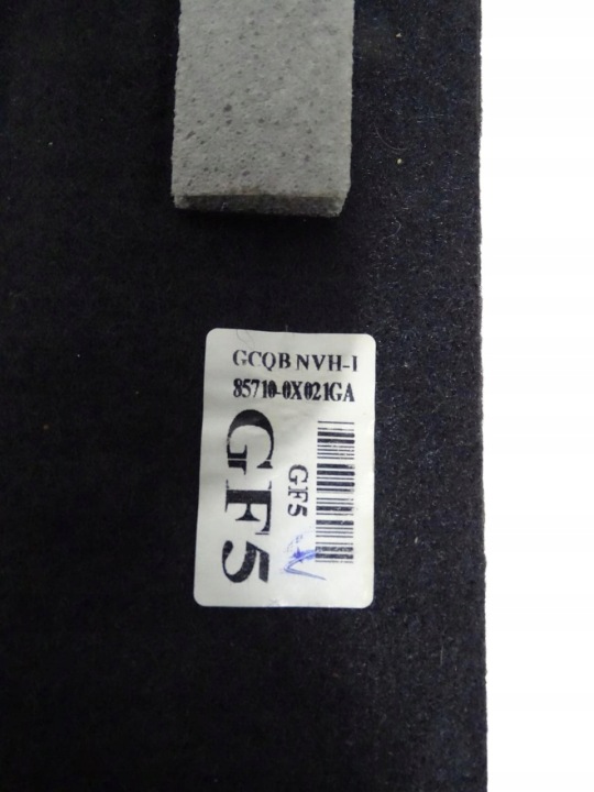 REVÊTEMENT PLANCHER ARRIÈRE ARRIÈRE VERS COUVERCLES DE COFFRE HYUNDAI I10 I LIFT RESTYLAGE 2010-2013