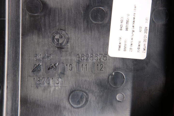 BMW G60 G61 M5 G90 G99 CHÂSSIS PROTECTION COLONNES DIRECTION 9625225 9628692