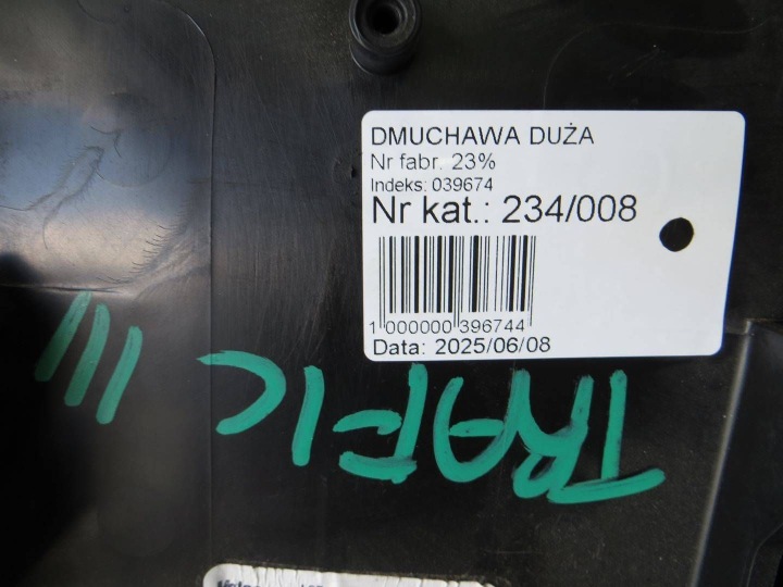 TRAFIC VIVARO III CHAUFFAGE COMPLÈTE EUROPE 272700324R 14-