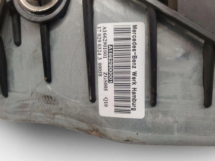 PÉDALE FREINS MERCEDES-BENZ GL (X166) A1662900001 4.7L GASOLINE 320KW 2017