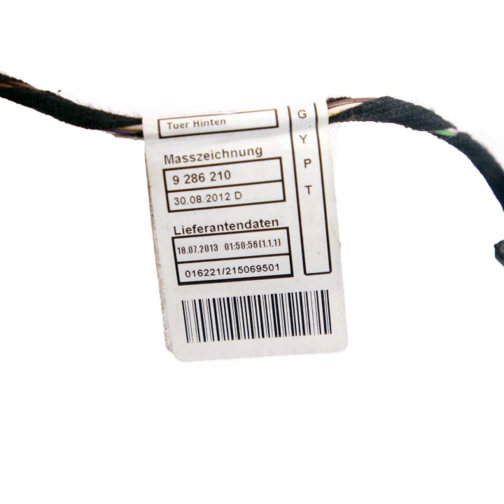 BMW F30 F31 FAISCEAU DE CÂBLES PORTES DROIT GAUCHE ARRIÈRE 9286249