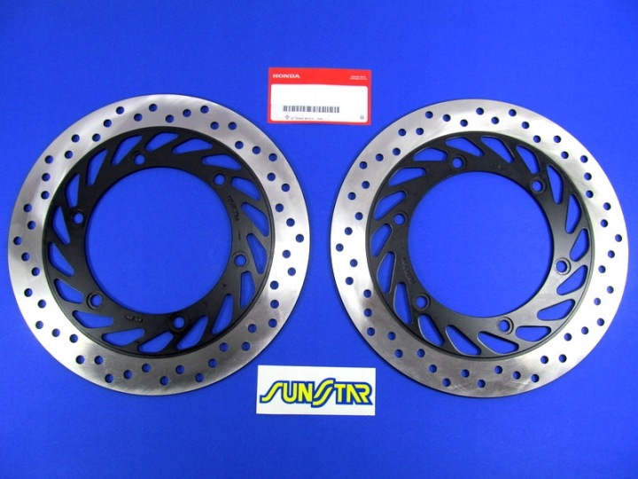 DISQUES FREIN SUNSTAR AVANT HONDA CBR 1000 F 1987-2002 RADIO 1000 1993-1995