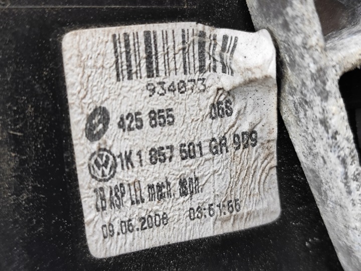 VW GOLF V 5 RÉTROVISEUR GAUCHE 1K1857501 L041 7PIN