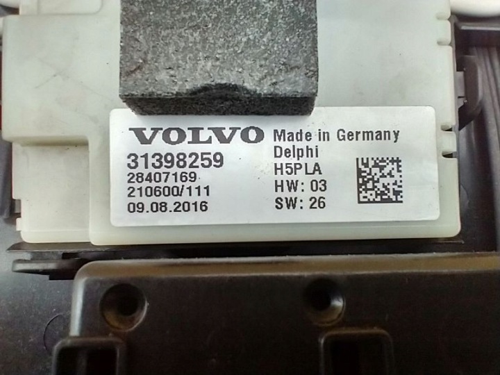 VOLVO V40 II 2 AMPOULE INTÉRIEUR CABINES ÉCLAIRAGE PLAFONNIERS AVANT 31398259