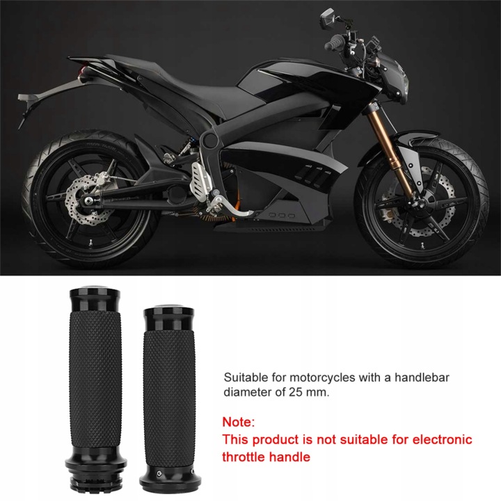 UNIWERSALNYCH UCHWYTOW MOTOCYCLISTES 25 MM ALUMINIUM
