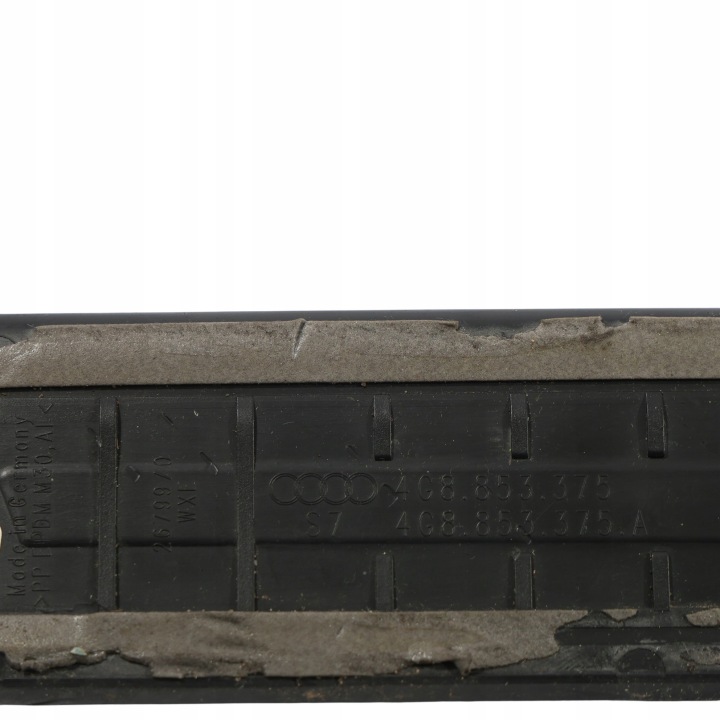 AUDI A7 S7 4G PROTECTION SEUIL PORTES S LINE GAUCHE ARRIÈRE 4G8853375B