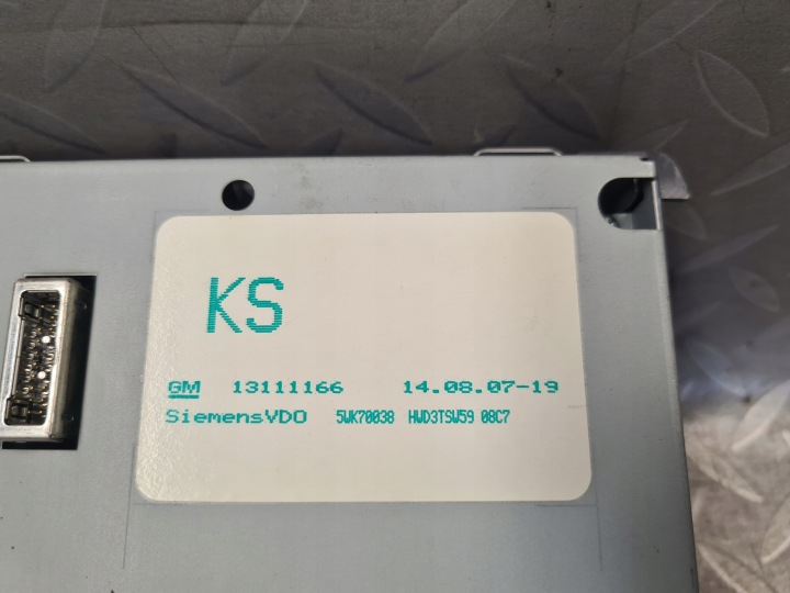 KIT RADIO NAVIGATION NAVI MONITEUR ÉCRAN OPEL ASTRA III H DVD90 NAVI
