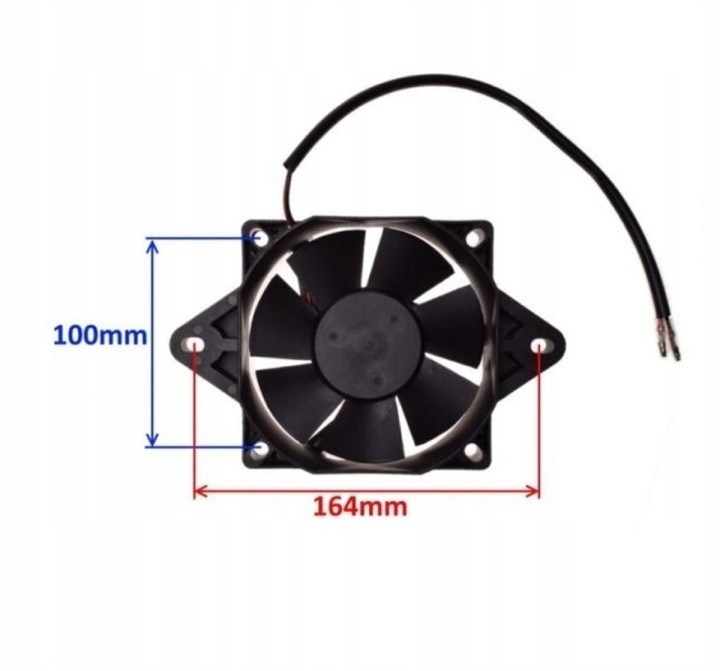 RADIATEUR LIQUIDE AVEC VENTILATEUR ATV 200CC