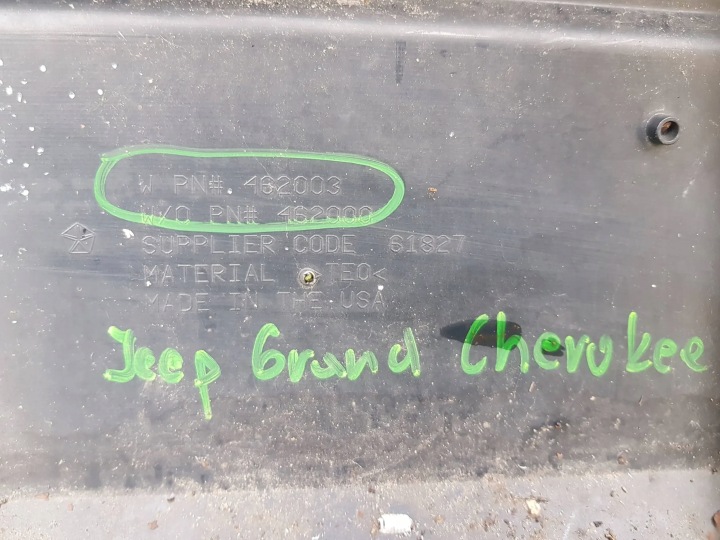 PARE-CHOCS JEEP GRAND CHEROKEE WK2 11-13 R