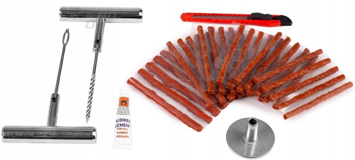 KIT VERS RÉPARATION BEZDETKOWYCH PNEUS 35 ELEMENTOW