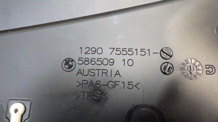 CHÂSSIS BOÎTES FUSIBLES FAISCEAU DE CÂBLES BMW 5 F10 F11 3.0 D 7555151
