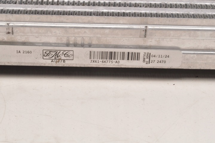 FORD FOCUS MK4 1.0 LIFT RADIATEUR AIR ÉCHANGEUR AIR-AIR JX61-6K775-AD