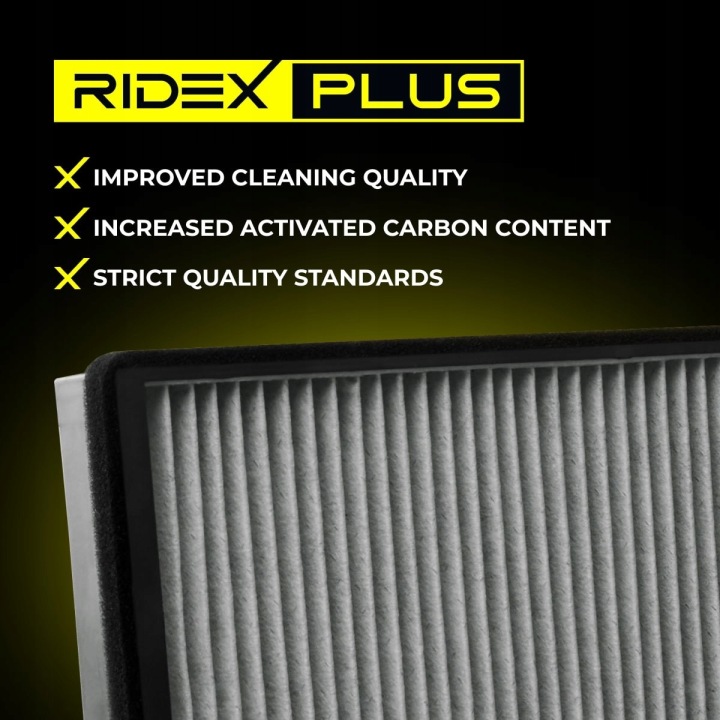 FILTRE BERLINE RIDEX PLUS 424I0087P VERS VW GOLF IV BERLINE COMPACTE (1J1) POLO