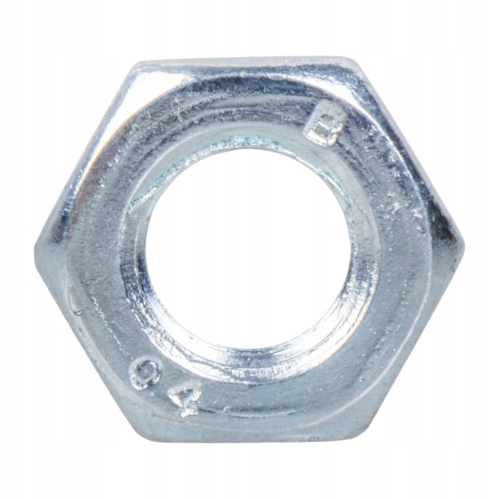 ÉCROU BASSE M10X1 KL. 4 OCYNKOWANA DIN439 10 PCS