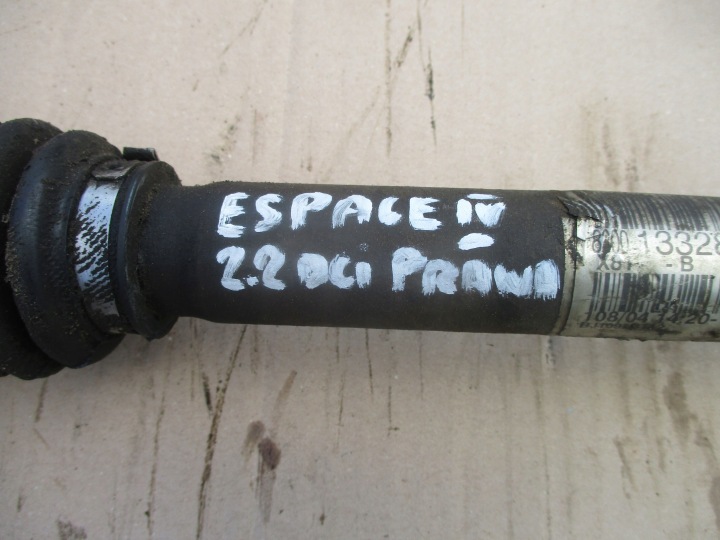 DEMI-ARBRE DROITE 8200133289 RENAULT ESPACE IV 2.2DCI
