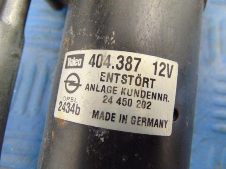 OPEL ASTRA G MÉCANISME ESSUIE-GLACES AVANT 404.387