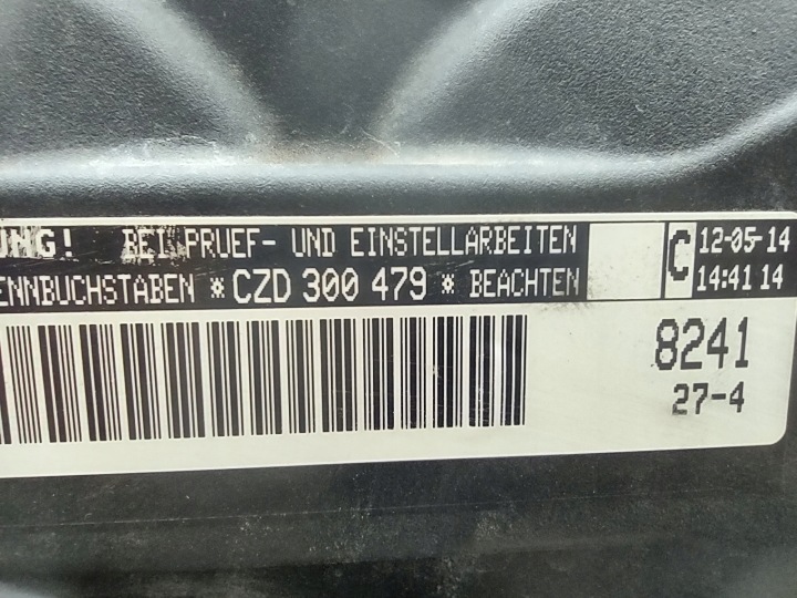 MOTEUR CZD SPORTSVAN LEON OCTAVIA III GOLF VII A3 8V 1.4TSI 137 MILLE KM
