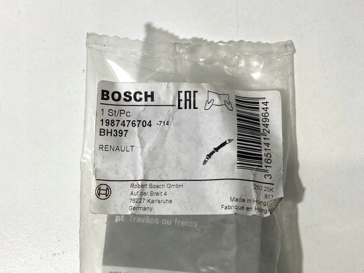 FIL DE FREIN FLEXIBLE 1 987 476 704 BOSCH FIL DE FREIN ÉLASTIQUE