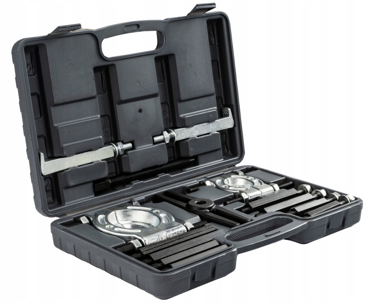 KIT VERS DÉMONTAGE ROULEMENT EXTRACTEUR AVEC ODKLEJACZEM 14 EL 35-75 MM COFFRE DE RANGEMENT