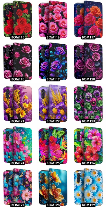 ÉTUI AVEC CLAPET SUR TÉLÉPHONE SAMSUNG GALAXY M55 5G CASE AVEC WZOREM VERRE