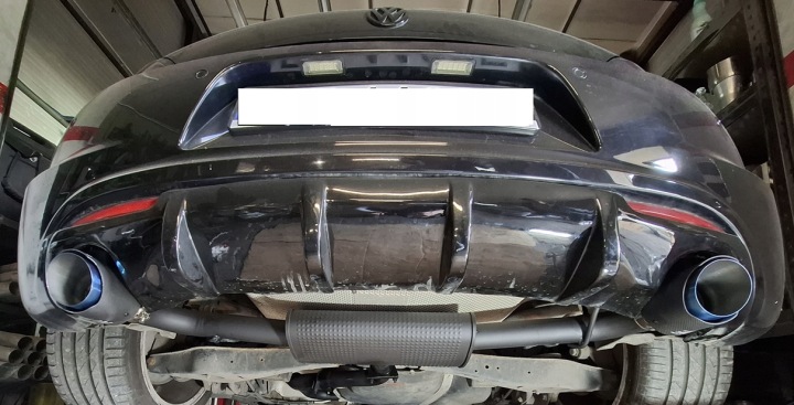 SILENCIEUX FINAL TRAVERSANT VW SCIROCCO R-LINE 1,4 2,0 101MM