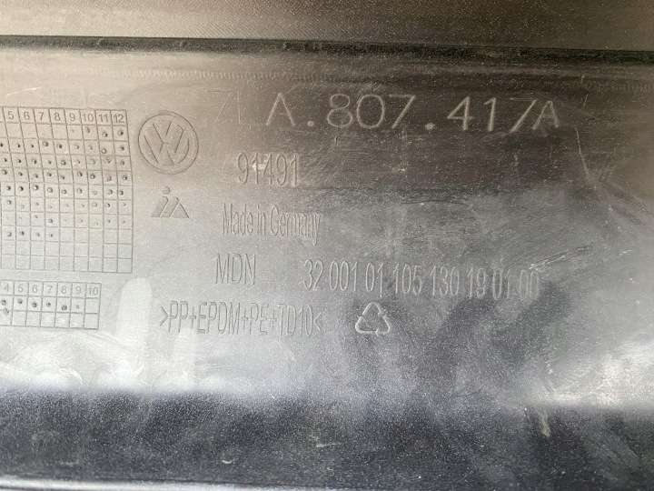 VW T6 T6.1 TRANSPORTER MULTIVAN CARAVELLA 15- PARE-CHOCS ARRIÈRE ARRIÈRE 4X PDC