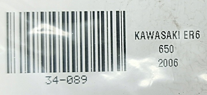 KAWASAKI ER6 650 06-16 DÉFLECTEUR D'AIR DROITE QUEUE