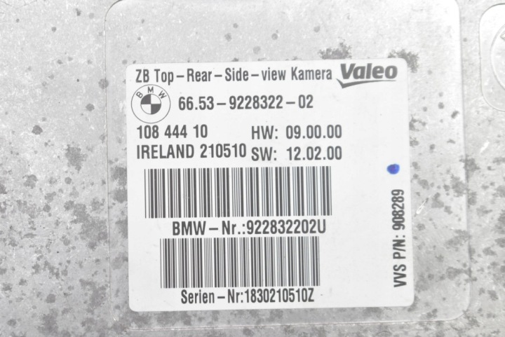 CONTRÔLEUR MODULE CAMÉRAS 9228322 BMW F01 08-12