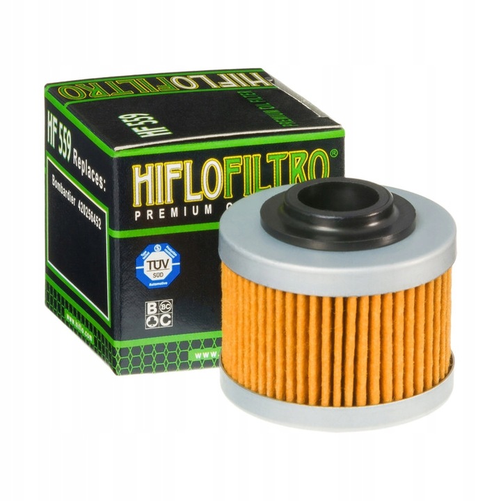 HIFLO FILTRAS ALYVOS HF559 MOTOCIKLAI nuotrauka 2