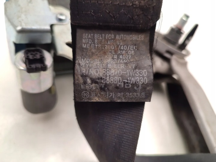 KIA RIO CEINTURE DE SÉCURITÉ SIÈGES AVANT AVANT PRAWIDLOWY 2012 2/3DR