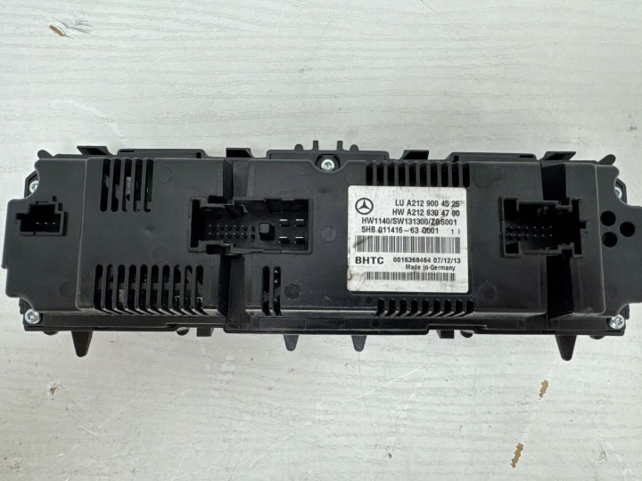 PANNEAU CLIMATISATION A2129004525 MERCEDES-BENZ E W212