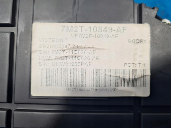 FORD MONDEO MK4 2.0B COMPTEUR 7M2T-10849-AF