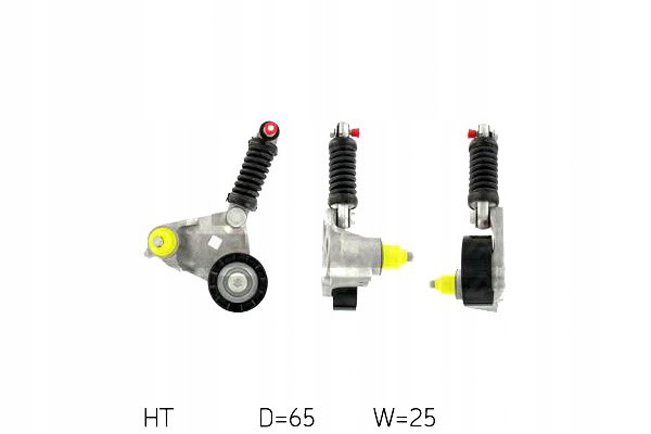 KIT DE RÉPARATION CLOISONS DB W124 SKF VKM 34032 GALET TENDEUR COURROIE