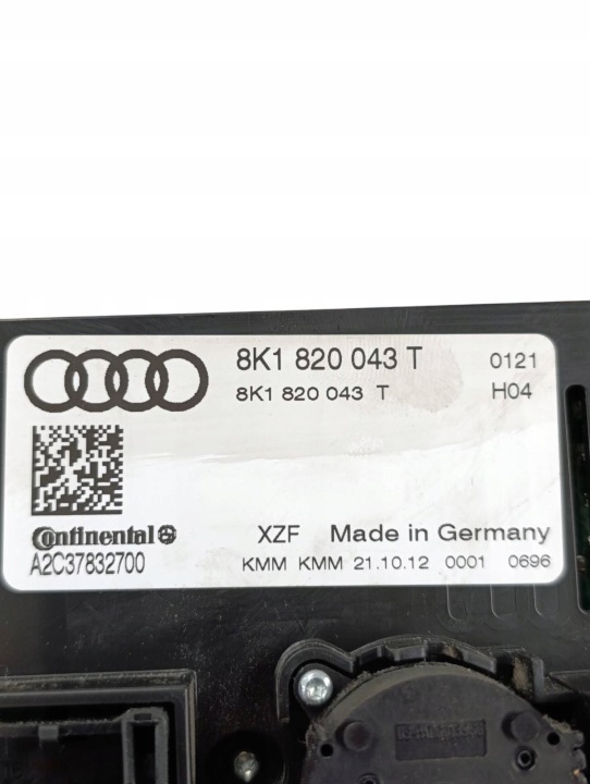 AUDI Q5 SQ5 2013 AVEC AVANT PANNEAU CLIMATISATION