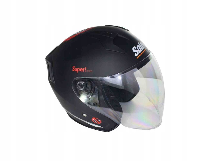CASQUE SAFEBET HF-227 MATT NOIR XXL ECE)