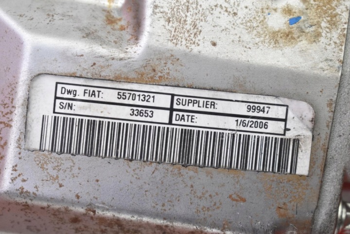 FIAT GRANDE PUNTO SUPPORT ÉLECTRIQUE 55701321