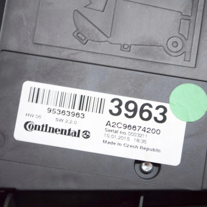 OPEL MOKKA 2015 COMMUTATEUR COMMUTATEUR CONDUIT D'AIR VENTILATEURS