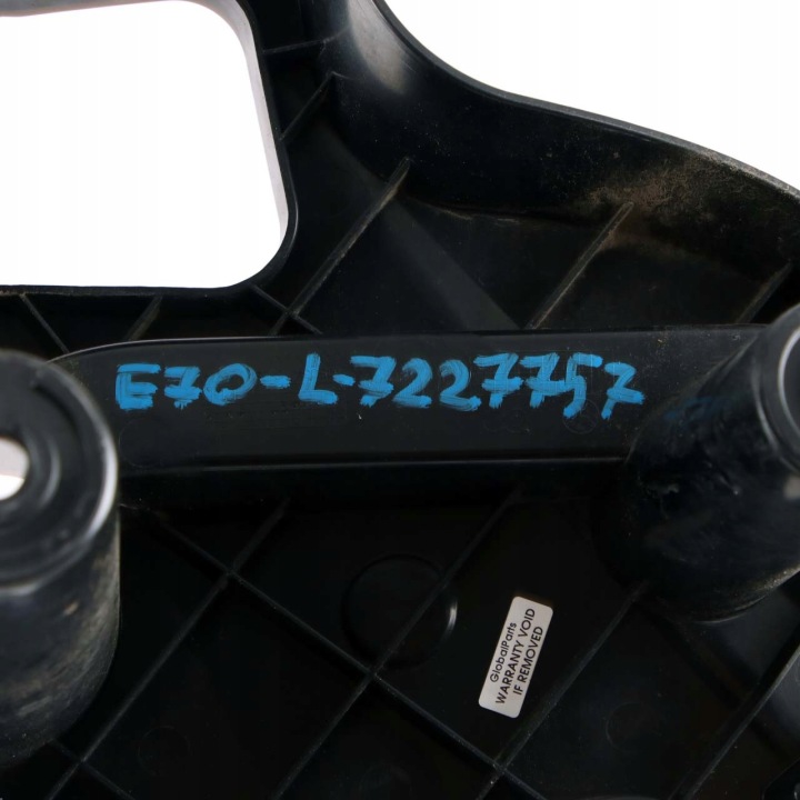 BMW X5 E70 LCI GLISSIÈRE FIXATION PARE-CHOCS GAUCHE ARRIÈRE 7227757
