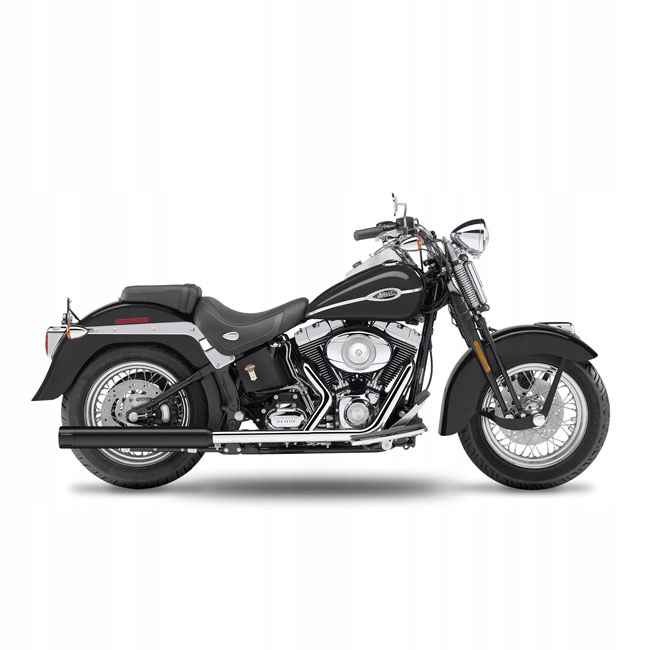 SILENCIEUX KESSTECH 2IN2 VERS SOFTAIL 00-06 OPAQUE NOIR NR: 966786