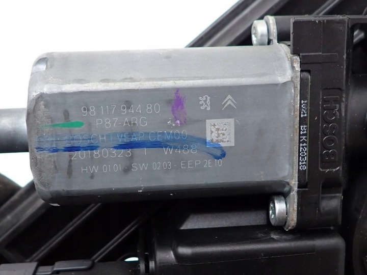 MÉCANISME ÉLÉVATEUR VITRE GAUCHE ARRIÈRE 9812643180 9811794480 PEUGEOT 5008 II 18R